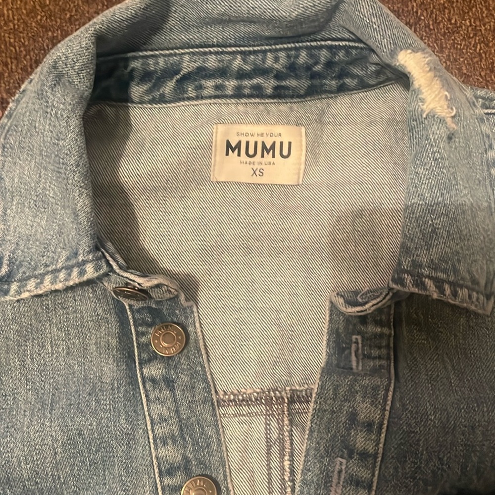 Show me your mumu Jean short romper
